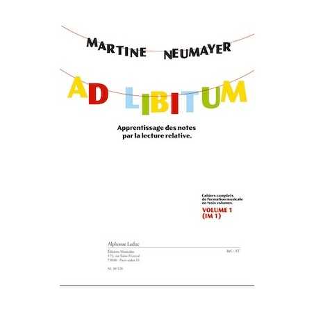 AD LIBITUM - VOLUME 1