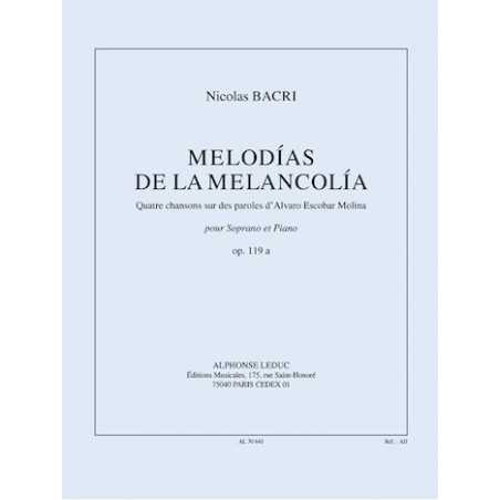 MELODIAS DE LA MELANCOLIA OP.119