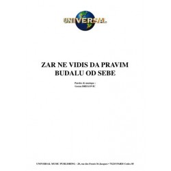 ZAR NE VIDIS DA PRAVIM...