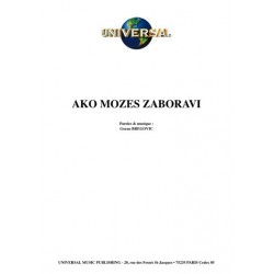 AKO MOZES ZABORAVI