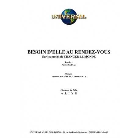 BESOIN D'ELLE AU RENDEZ-VOUS