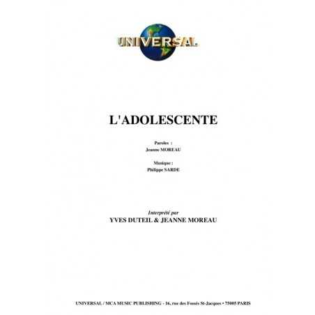 L'ADOLESCENTE