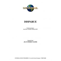 DISPARUE
