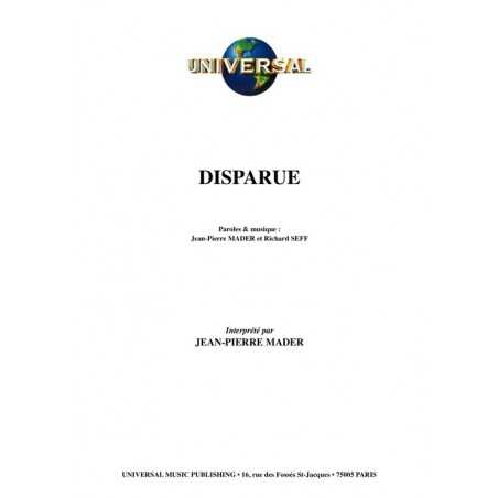 DISPARUE