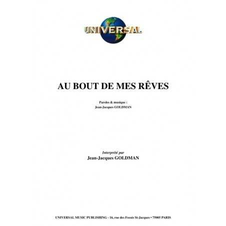 AU BOUT DE MES RÊVES