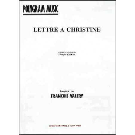 LETTRE A CHRISTINE