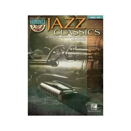 HARMONICA PLAY-ALONG VOL.15 JAZZ CLASSICS (+CD)