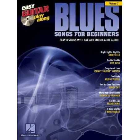 EASY GUITAR PLAY-ALONG VOL.07 BLUES SONGS FOR BEGINNERS (+CD)