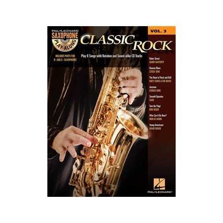SAXOPHONE PLAY-ALONG VOLUME 3 CLASSIC ROCK (+CD)