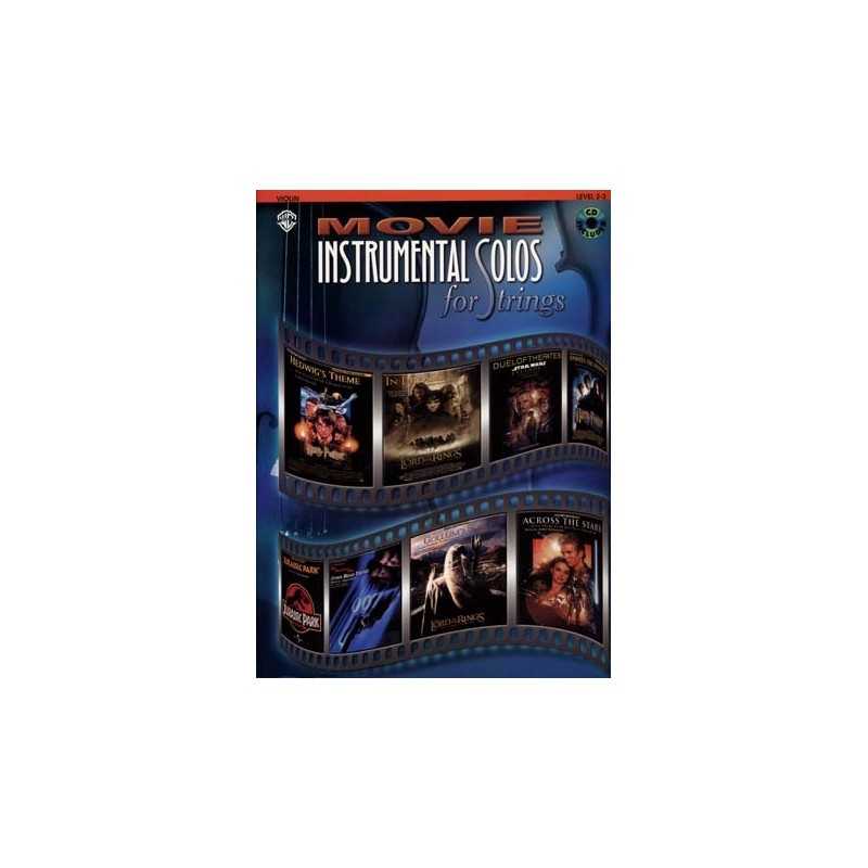MOVIE INSTRUMENTAL SOLOS FOR STRINGS (+ CD)