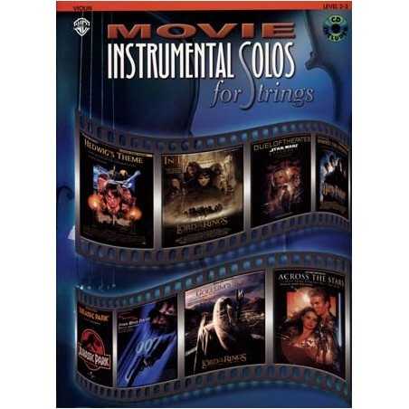 MOVIE INSTRUMENTAL SOLOS FOR STRINGS (+ CD)