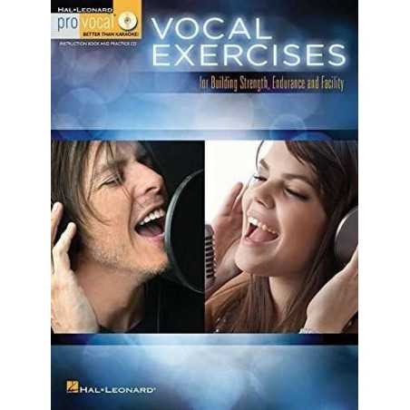 PRO VOCAL EXERCISES FOR BUILDING STRENGTH, ENDURANCE AND FACILITY (+CD)