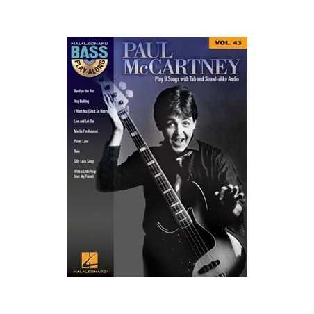 BASS PLAY-ALONG VOL.43 PAUL MCCARTNEY (+CD)