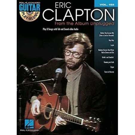 GUITAR PLAY-ALONG VOL.155 ERIC CLAPTON FROM THE ALBUM UNPLUGGED (+CD)