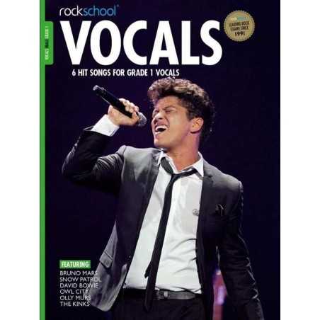 ROCKSCHOOL VOCALS MALE GRADE 1