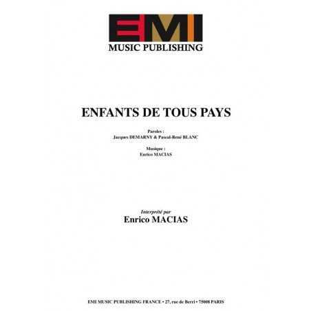 ENFANTS DE TOUS PAYS