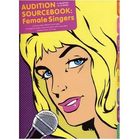 AUDITION SOURCEBOOK FEMALE SINGERS (+CD)