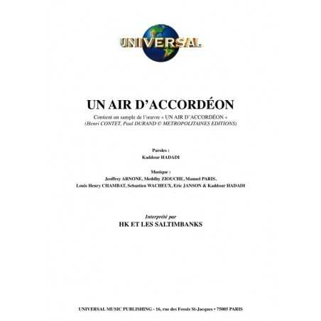 UN AIR D'ACCORDÉON