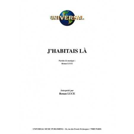 J’HABITAIS LÀ