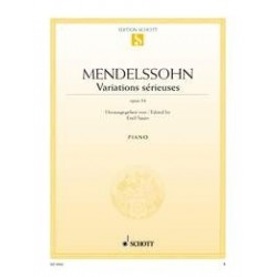 VARIATIONS SÉRIEUSES OP.54