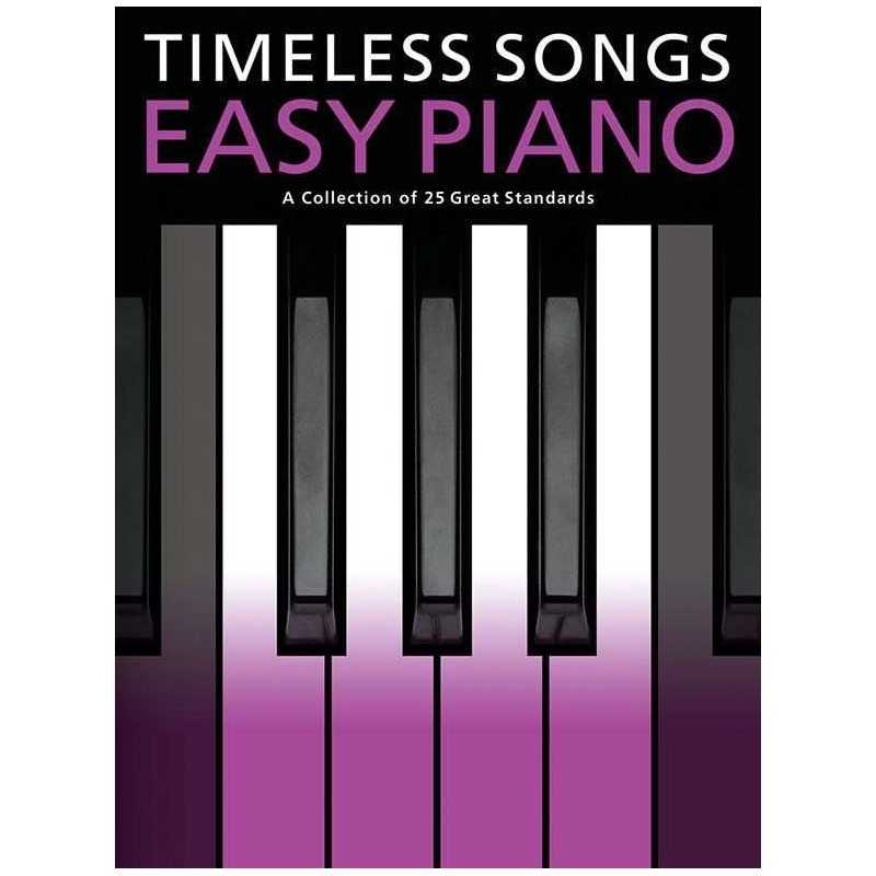 Partition TIMELESS SONGS EASY PIANO