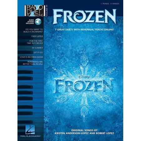 PIANO DUETS PLAY-ALONG VOL.44 FROZEN (+CD)