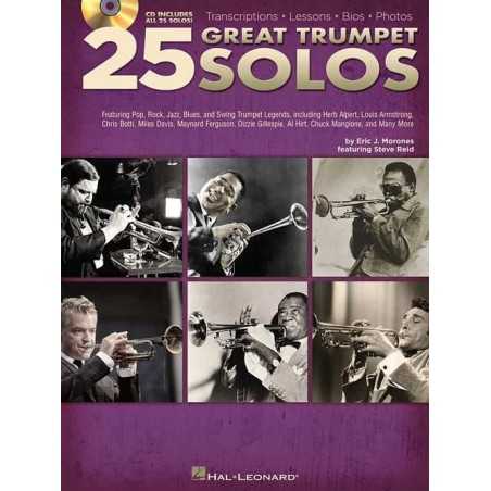 25 GREAT TRUMPET SOLOS TRANSCRIPTIONS LESSONS BIOS PHOTOS (+CD)