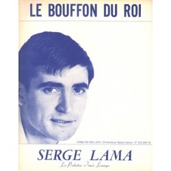 Sheet music LE BOUFFON DU ROI Serge Lama