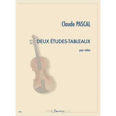 DEUX ÉTUDES-TABLEAUX