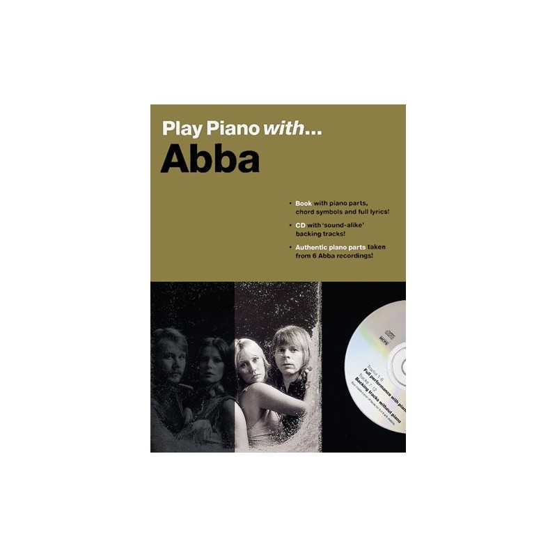 PLAY PIANO WITH ABBA (+CD)