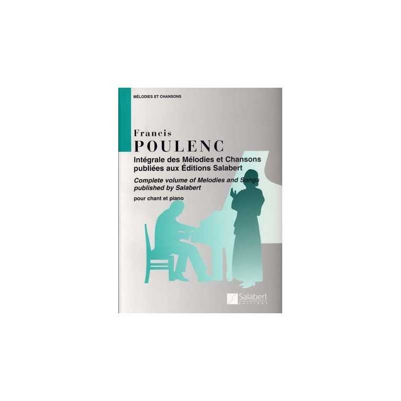 INTEGRALES DES MELODIES ET CHANSONS (publiées aux Editions Sala