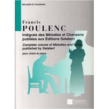 INTEGRALES DES MELODIES ET CHANSONS (publiées aux Editions Sala