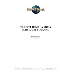 TAKO TI JE MALA MOJA KAD...
