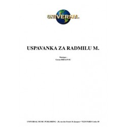 USPAVANKA ZA RADMILU M.