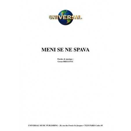 MENI SE NE SPAVA