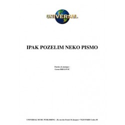 IPAK POZELIM NEKO PISMO