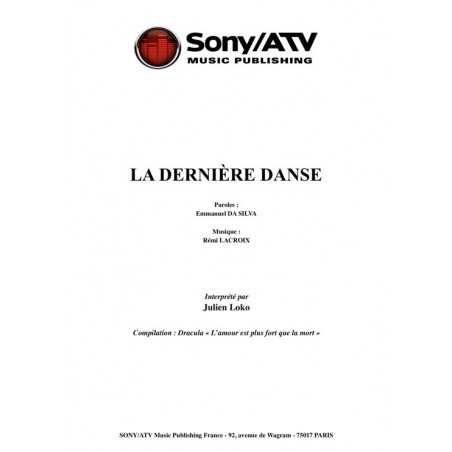 LA DERNIERE DANSE