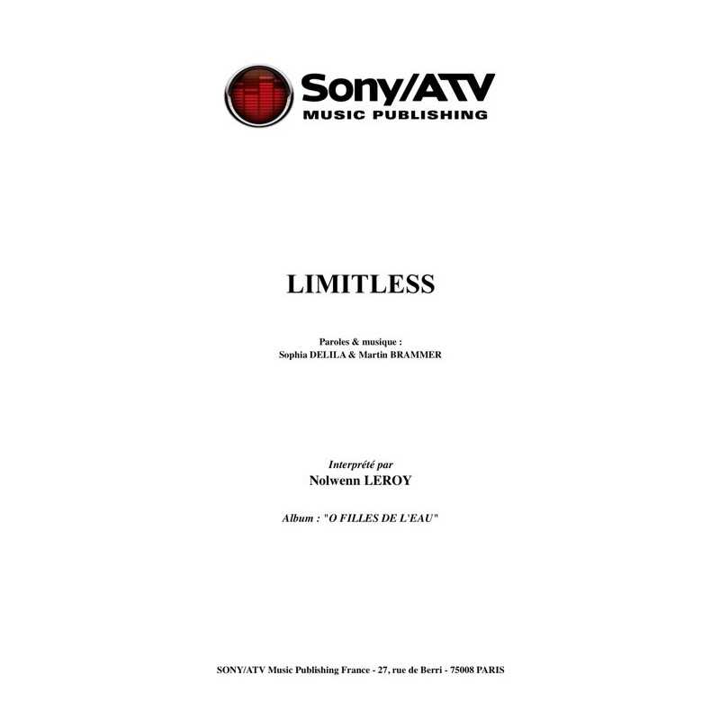 Partition LIMITLESS Nolwenn LEROY