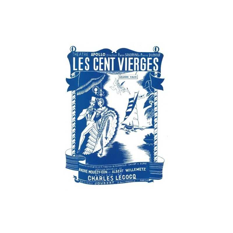 Partition LES CENT VIERGES (GRANDE VALSE) Charles LECOCQ PDF