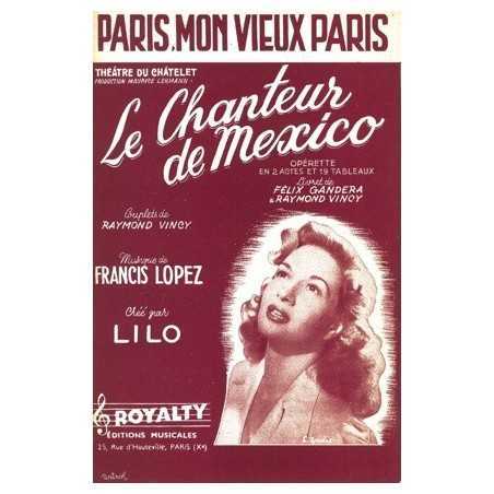 PARIS, MON VIEUX PARIS (MÉLODIE-CHANT)