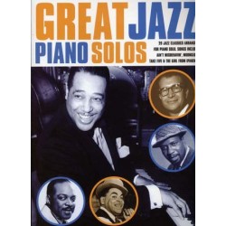 GREAT JAZZ PIANO SOLOS
