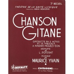 CHANSON GITANE : 3ÈME RECUEIL
