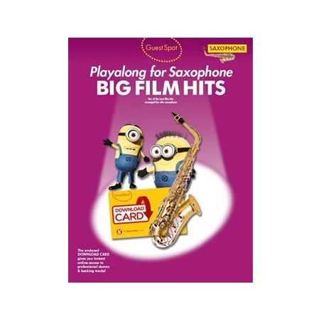 GUEST SPOT : BIG FILM HITS PLAYALONG FOR ALTO SAX