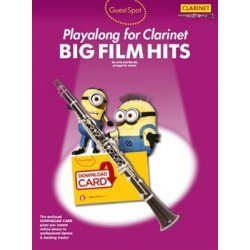 GUEST SPOT : BIG FILM HITS PLAYALONG FOR CLARINET