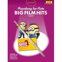 GUEST SPOT : BIG FILM HITS PLAYALONG FOR FLUTE