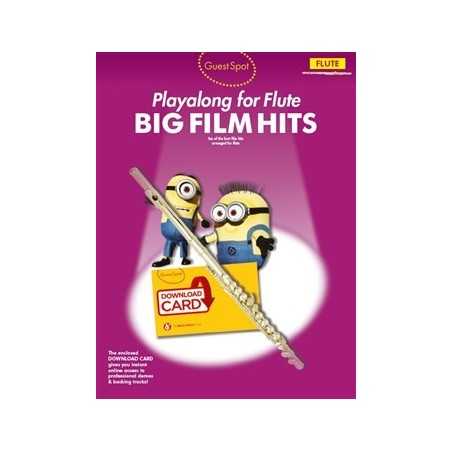 GUEST SPOT : BIG FILM HITS PLAYALONG FOR FLUTE