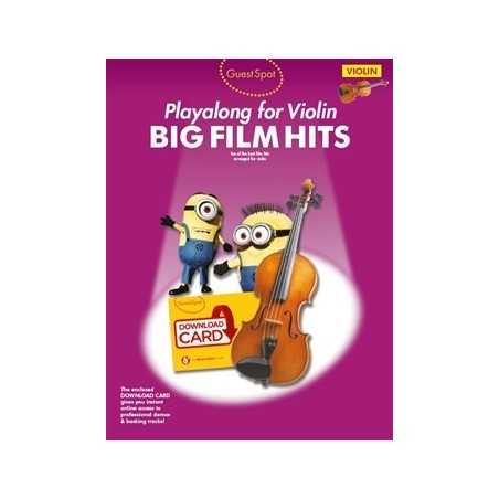GUEST SPOT : BIG FILM HITS PLAYALONG FOR VIOLIN