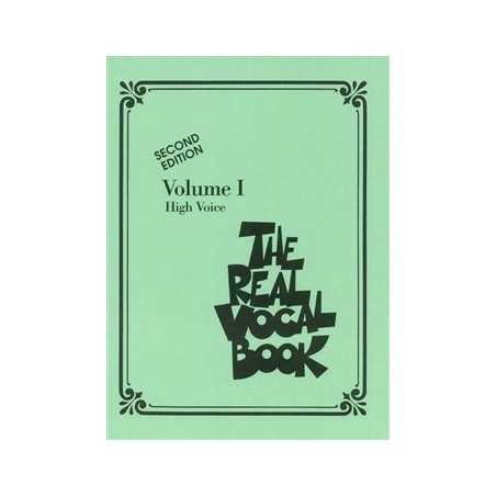 THE REAL VOCAL BOOK VOLUME 1 2ND EDITION HIGH VOICE