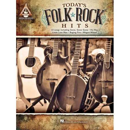 TODAY'S FOLK ROCK HITS GUITAR RECORDED VERSION