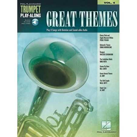TRUMPET PLAY-ALONG VOL.04 GREAT THEMES (+AUDIO ACCESS)